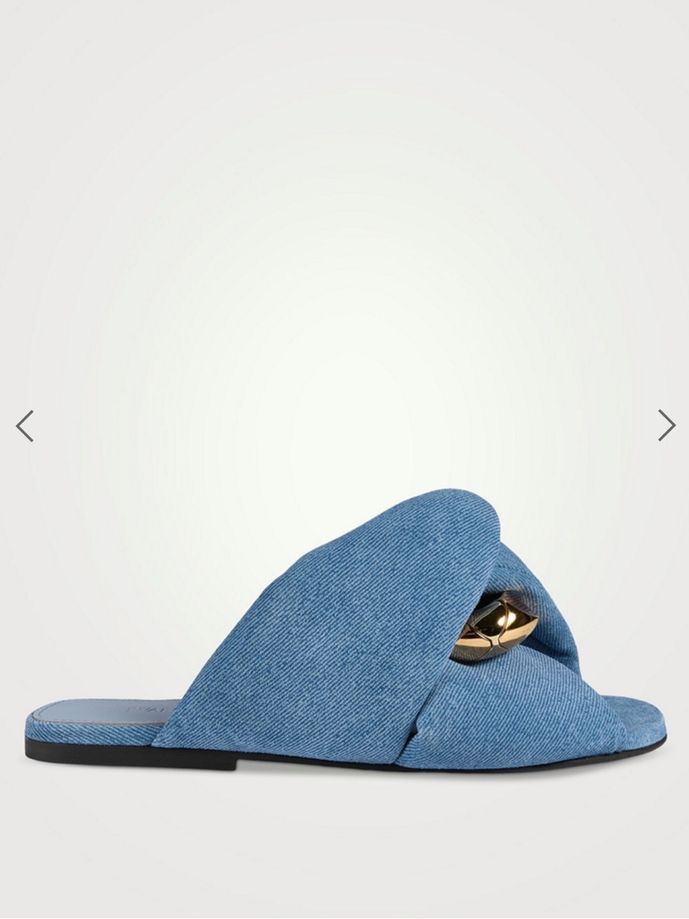 JW Anderson Chain Denim Twist Sandal 37 - Picture 2 of 10
